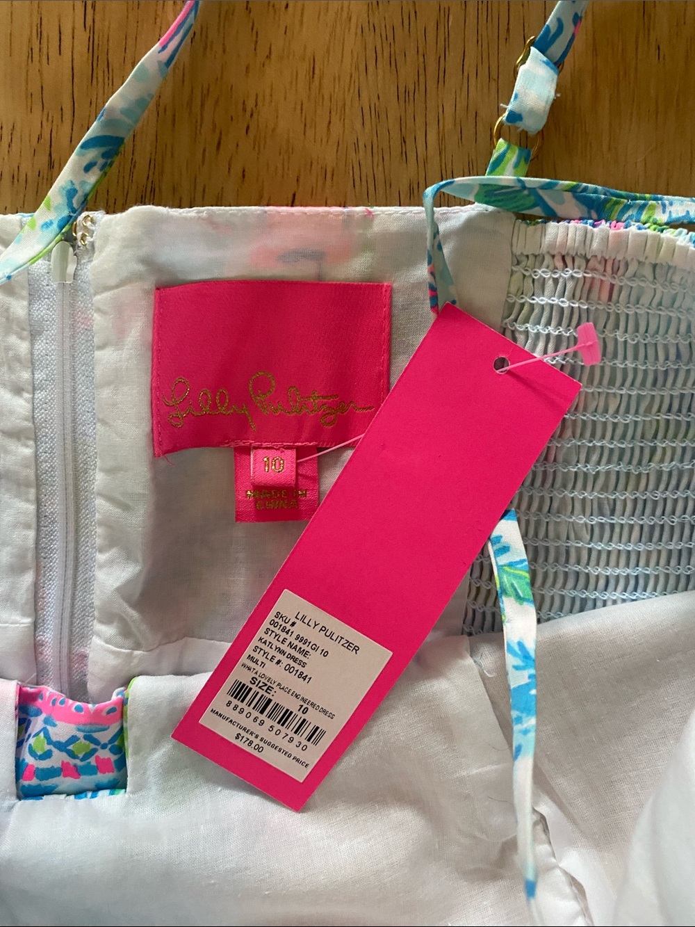 Lilly Pulitzer - Katlynn Dress - What A Lovely Place - Picture 2 of 3